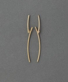 Phoebe 【金属アレルギー対応】フロウスティックピアス　ゴールド