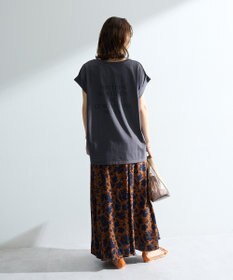Green Parks 汗染み防止フレンチロゴＴシャツ
