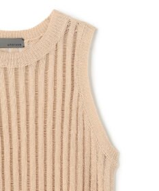 uncrave ラミーリネンニット タンクトップ