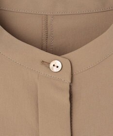 uncrave クールタッチカラータイプライター ペプラムブラウス