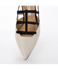 MODE ET JACOMO <MODE ET JACOMO>リボンフラットバックベルトパンプス