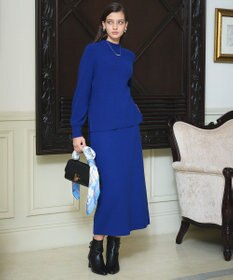 ANY SIS S CICA加工 ニット タイト スカート