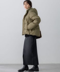 23区 L 【滝沢眞規子さん着用/VERY掲載】シレータフタ コンパクト ダウンコート