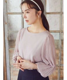 earth music&ecology マジョリカプリーツプルオーバー