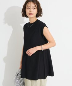 CRAFT STANDARD BOUTIQUE ファンクショナルノースリーブフレアニットプルオーバー