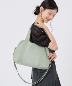 LeSportsac ESSENTIAL E/W BOWLER TOTE/グリーンカーキC