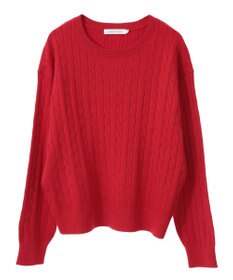 AMERICAN HOLIC バイパチケーブルニットプルオーバー