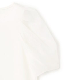 uncrave ダブルフェイスジャージー オーガンジーコンビトップス