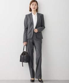 23区 L 【セットアップ着用】ファインネスウール テーパード パンツ