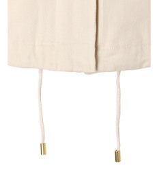 earth music&ecology パーカー付きミリタリーブルゾン