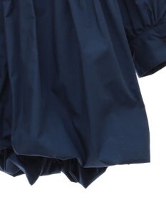 Green Parks ボウタイリボン付裾バルーンシャツワンピースⅡ