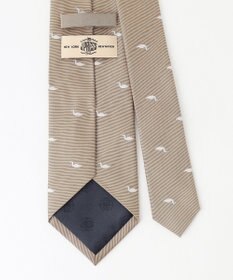 J.PRESS MEN 【J.PRESS STEPHEN WALTERS COLLECTION】鶴モチーフ ネクタイ