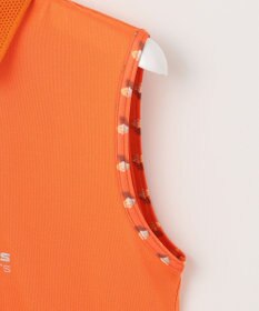 23区GOLF 【WOMEN】【接触冷感・UVケア・吸水速乾】ノースリーブ ポロシャツ