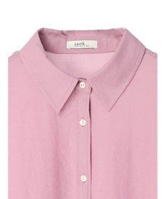 earth music&ecology シアーボーイズライクシャツ