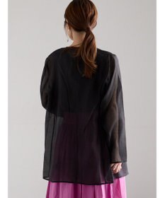 Te chichi シアーノーカラーシャツ