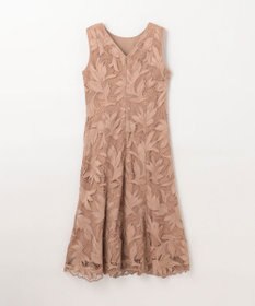 GRACE CONTINENTAL ケミカルリーフドレス