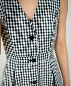 GRACE CONTINENTAL チェックジャンパースカート