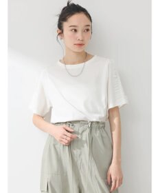 earth music&ecology チュールフリルプルオーバー