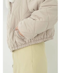 earth music&ecology ファーカラーブルゾン