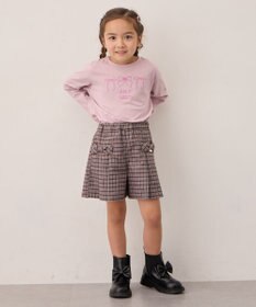 ANY KIDS 【Good Price】 ANY刺繍 長袖Tシャツ