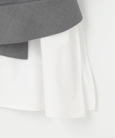 #Newans ビスチェレイヤーシャツ