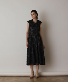 GRACE CONTINENTAL ローズ刺繍ワンピース