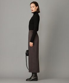 ICB 【洗える】 ヴィンテージサテン ナロースカート