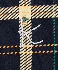 組曲 KIDS 【80-90cm】Check 半袖オーバーオール