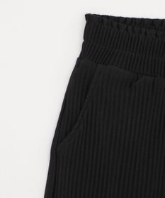 WEGO 【WEB限定/2025年秋冬新作/裾カットOK！自分サイズに調整可能/ウエストゴム/しわになりにくい/】カットプリーツパンツ