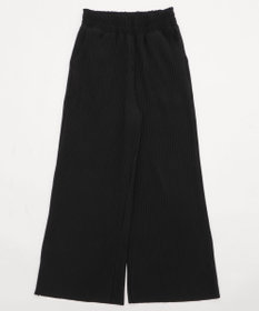 WEGO 【WEB限定/2025年秋冬新作/裾カットOK！自分サイズに調整可能/ウエストゴム/しわになりにくい/】カットプリーツパンツ