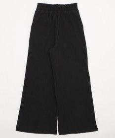 WEGO 【WEB限定/2025年秋冬新作/裾カットOK！自分サイズに調整可能/ウエストゴム/しわになりにくい/】カットプリーツパンツ