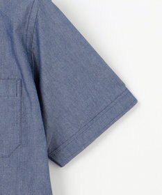 JOSEPH ABBOUD クールビズ【新作・環境配慮型素材】サスティナブルファブリック ビオグレースシャンブレー シャツ