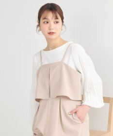 earth music&ecology マジョリカプリーツプルオーバー