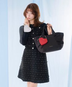 TOCCA 【八木アリサさん着用】【消臭】FLOWER HIDE AND SEEK スカート ブラック系