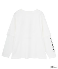 Green Parks ミッキー＆フレンズ／レイヤードプリントロングＴシャツ