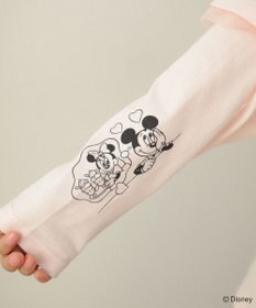 Green Parks ミッキー＆フレンズ／レイヤードプリントロングＴシャツ