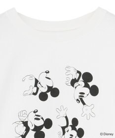 Green Parks ミッキー＆フレンズ／レイヤードプリントロングＴシャツ