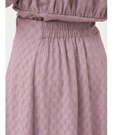 earth music&ecology ジャガードフレアスカート