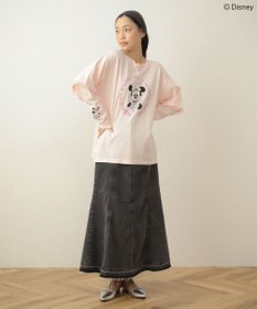 Green Parks ミッキー＆フレンズ／レイヤードプリントロングＴシャツ