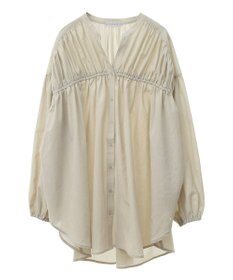 Green Parks シャーリングボリュームチュニック