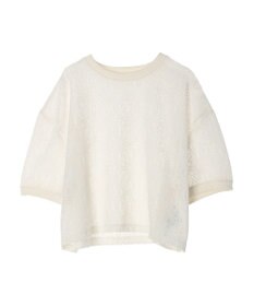 earth music&ecology レースプルオーバー