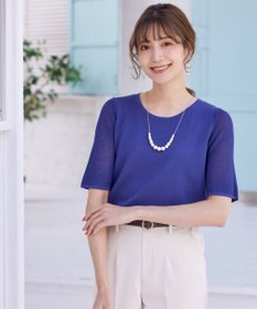 Tiaclasse 【日本製】コットンパール ネックレス