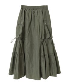 Green Parks ・ＳＵＧＡＲ　ＳＰＯＯＮ　ドロストティアードスカート