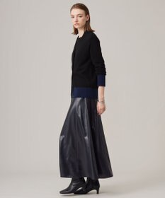 ICB L ピュアカシミヤ カーディガン