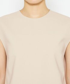 uncrave 【撥水・洗濯機洗い可】プルーフダブルクロス バックオープンブラウス（uncrave WHITE）