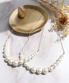 Tiaclasse 【日本製】コットンパール ネックレス