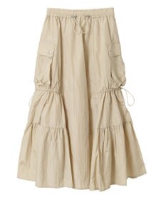 Green Parks ・ＳＵＧＡＲ　ＳＰＯＯＮ　ドロストティアードスカート