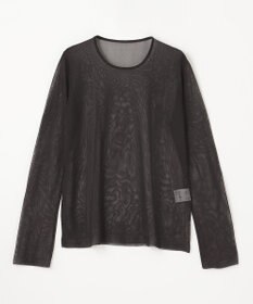 GRACE CONTINENTAL シアークルーニットトップ