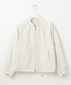 自由区 【撥水加工・UVケア・洗える】ライトグログラン ブルゾン