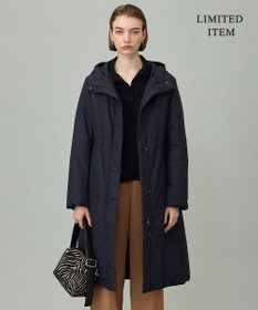 ICB L 【WEB＆一部店舗限定・撥水加工】ADSダウン  フーデットロングコート